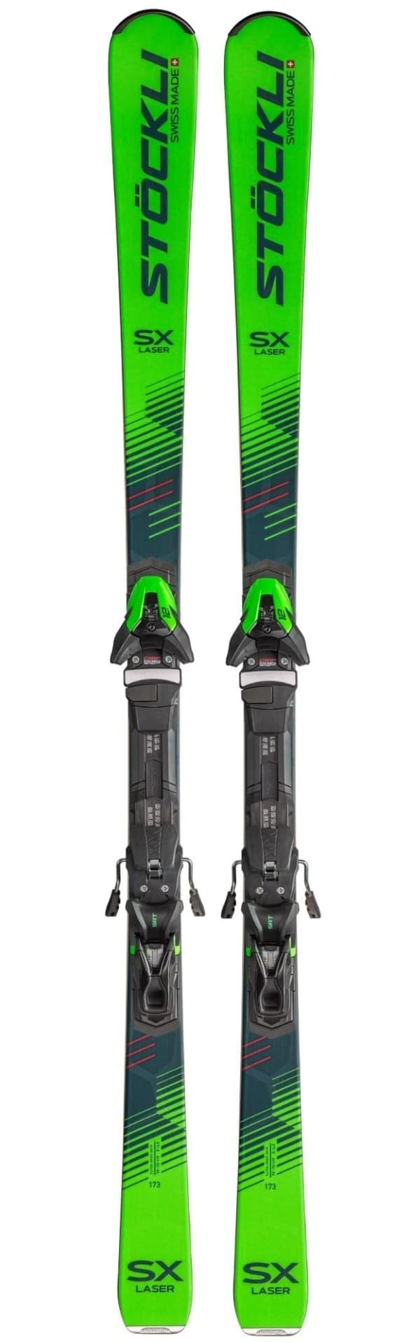 Stöckli Laser SX - SRT Speed D20 - SRT12 - SKI SET 2022/2023 173 zelená