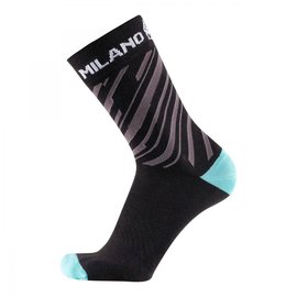 Obrázek produktu: Bianchi NALINI ponožky SPRIANA black proužky vel. L/XL