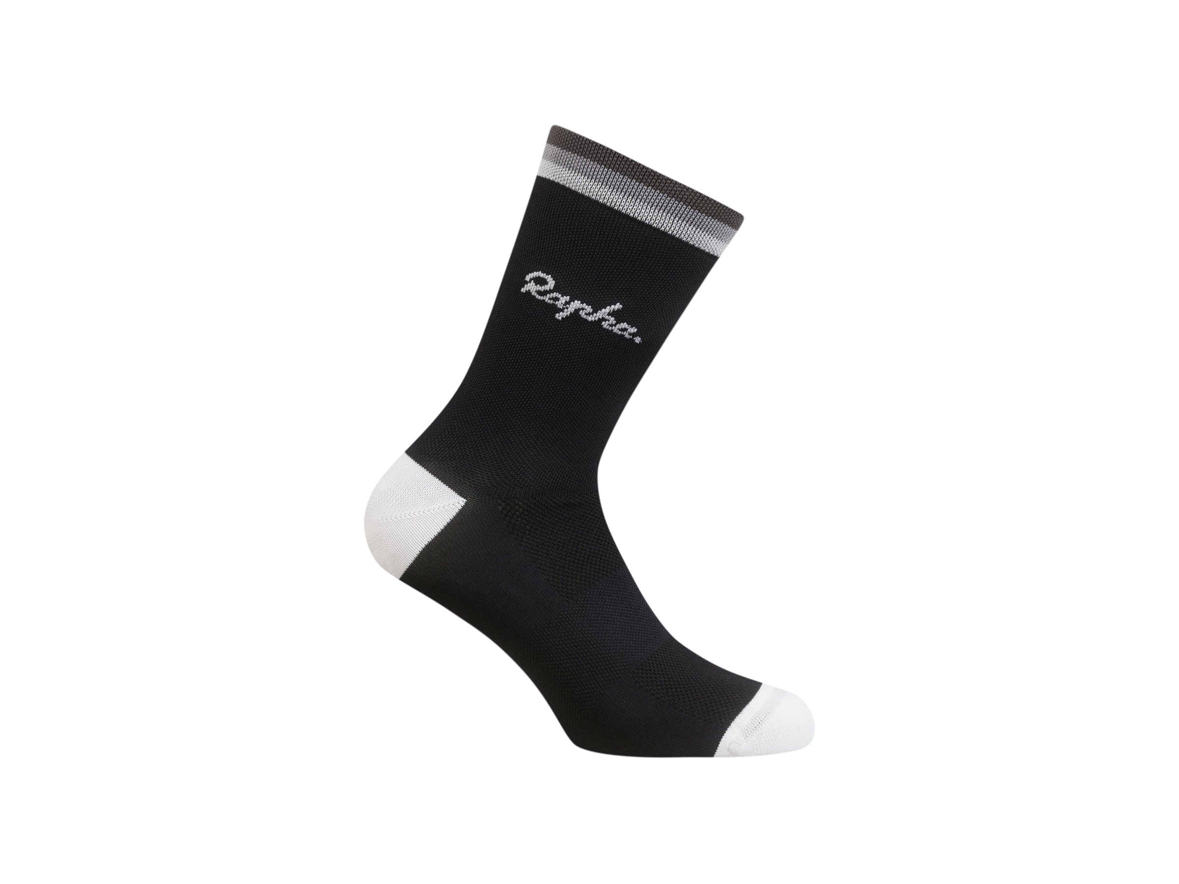 Cyklistické Cyklistické ponožky s logem Rapha L černá